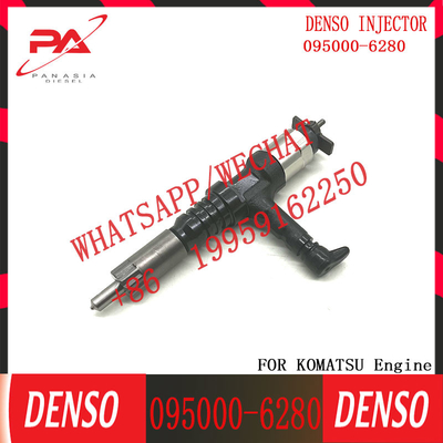 Diesel Common rail Injector 095000-6280 6219-11-3100 for excavator SAA6D170 HD785-7 PC650-8R