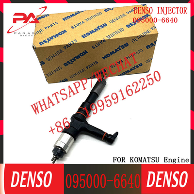 6D125 Diesel Common Rail injector 095000-6640 fuel injector 6251-11-3200