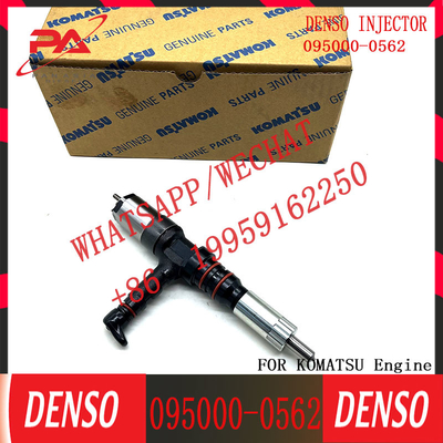 SA6D140E-3/3H Common Rail Injector 095000-0561 095000-0562 For KOMA-TSU 6218-11-3101 6218-11-3102 PC600-7/PC650-7/WA500-