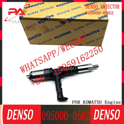 SA6D140E-3/3H Common Rail Injector 095000-0561 095000-0562 For KOMA-TSU 6218-11-3101 6218-11-3102 PC600-7/PC650-7/WA500-