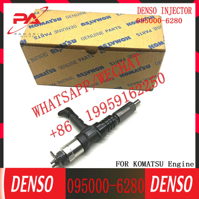 Diesel Engine Fuel Injector Nozzle 0950006280 Common Rail Fuel Injector Assembly 6219-11-3100 095000-6280