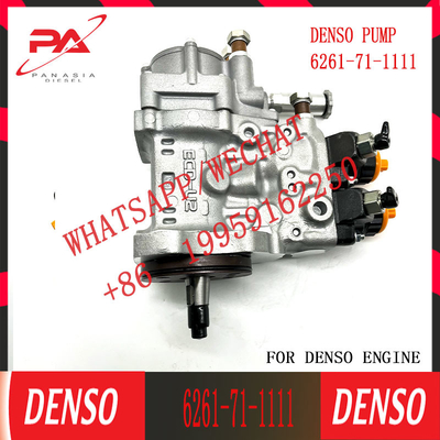 6261-71-1110/ 6261-71-1111 Diesel Fuel Pumps On Engine SAA6D140E Of D155AX-6/D275A-5R/WA500-6