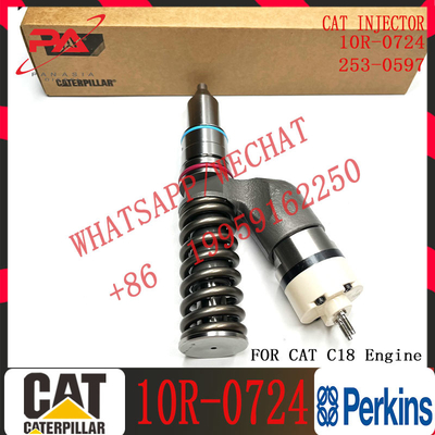 Common rail injector fuel injector 253-0616 253-0618 291-5911 10R-0724 253-0597 20R-8048 211-3025 for C15 C18 Excavator