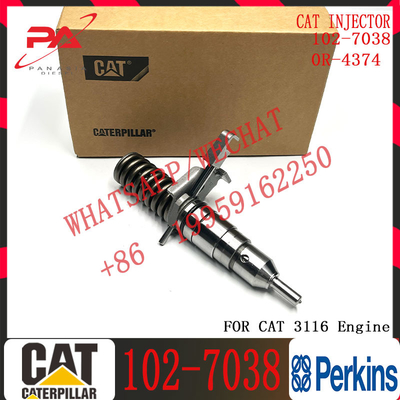 common rail injectors 102-7038 0R-4374 7E-6193 105-1694 0R-8682 9Y-4982 0R-0471 for Caterpillar excavator