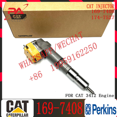 Fuel Injector 156-3895 169-7408 171-9704 174-7527 20R-0760 173-9272 232-1173 10R-1265 For C-A-T Caterpillar 3412  engine