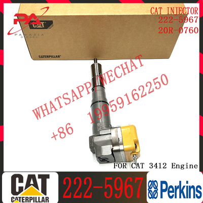 common rail injector 222-5967 232-1175 171-9704 196-1401 222-5966 173-9268 for C-A-T 3412 engine