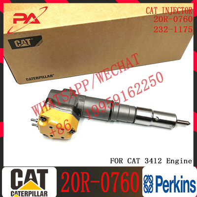 Diesel Fuel Injector 179-6020 20R-0760 198-7912 232-1168 156-3895 204-2467 232-1167 for C-aterpillar 3412 Engine