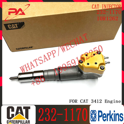 Diesel injection parts fuel injector 173-9272 232-1173 10R-1265 173-9379 232-1170 For 3412 Caterpillar Excavator