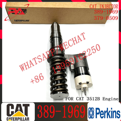 Diesel Fuel Injector 250-1302 389-1969 10R-1303 386-1754 379-0509 10R-3255 386-1758 392-0208 for 3512B Excavator