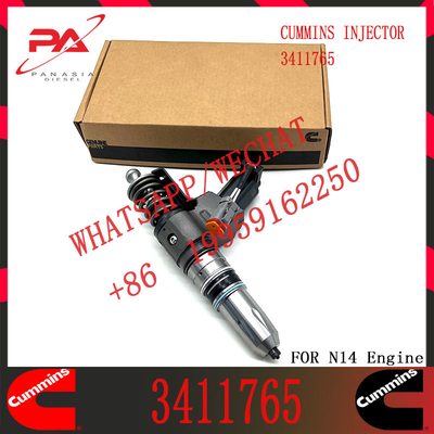 Common rail injector fuel injecto 3080766 3411691 3087560 3083846 3083622 3411759 4384360 3411765 for N14 Excavator