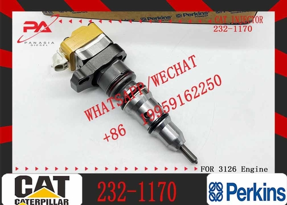 Cat 3412E Engine Diesel injection system parts diesel fuel injector 2321170 232-1170 For Caterpillar Excavator