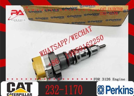 Cat 3412E Engine Diesel injection system parts diesel fuel injector 2321170 232-1170 For Caterpillar Excavator