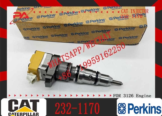 Cat 3412E Engine Diesel injection system parts diesel fuel injector 2321170 232-1170 For Caterpillar Excavator