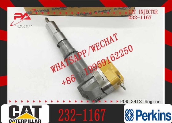 Excavator accessories fuel injector 232-1167