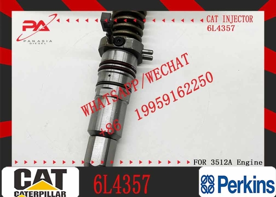 Reliable Fuel Injector Assembly 6L4357 For CAT Engine 3512A Series Matching Diesel