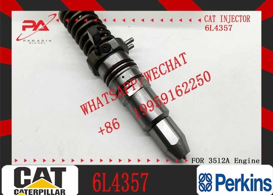 Reliable Fuel Injector Assembly 6L4357 For CAT Engine 3512A Series Matching Diesel