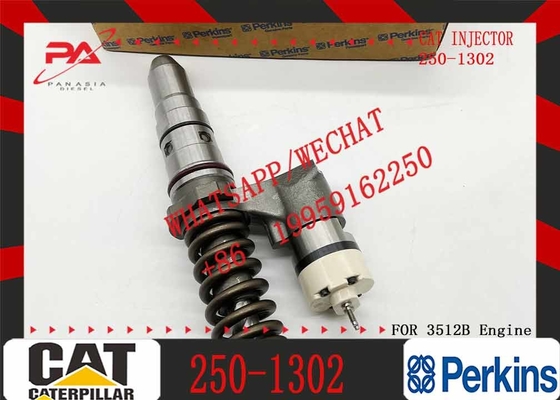 Diesel Fuel Common Rail Injector 250-1302 2501302 10R-1303 10R1303 For CAT 3512B 3516B Engine