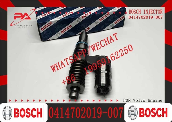 Excavator Injector 0414702019 0414702007 5237196 20440412 8113895 0986441011 0986441111 for Diesel Engine Parts Nozzle A