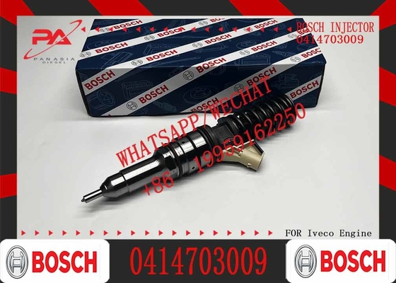 Original New 0414703009 Fuel Injector Nozzle 504287069 Common Rail Injector For Diesel Engine In Stock