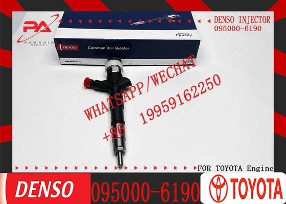 High Quality Diesel Fuel Injector 095000-6190/095000-7390 23670-30100 For TOYOTA HILUX 2KD-FTV Engine
