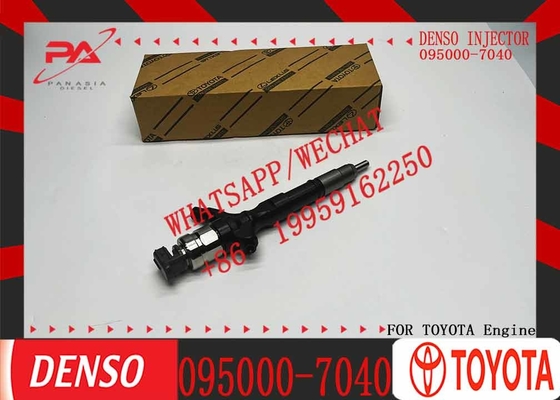 New Fuel Injectors Nozzle 095000-7040 095000-6770 23670-39145 23670-30150 for Toyota Hiace 2.5 D4D HILUX 2KD-FTV Engine