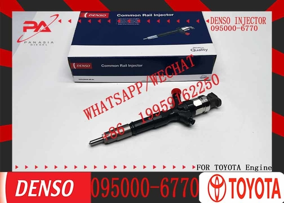 New Fuel Injectors Nozzle 095000-7040 095000-6770 23670-39145 23670-30150 for Toyota Hiace 2.5 D4D HILUX 2KD-FTV Engine