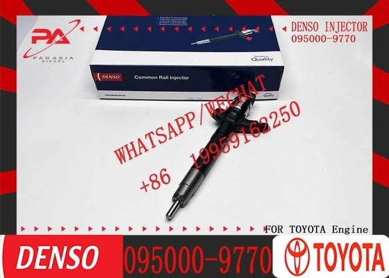  1VD-FTV Engine Diesel Fuel Injector 095000-9770 0950009770 High Pressure Injector 095000 9770 for Toyota