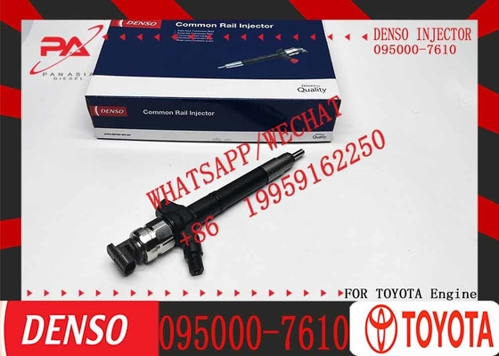 NEW Diesel Fuel Injector Parts 095000-7610 095000 7610 23670-0R160 23670-0R110 Engine Fuel Injector 0950007610 for Toyot
