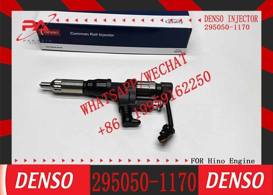 Diesel engine common rail fuel injector 295050-1170 095000-6750 095000-6753 23670-E0030 23670-E0031 for hino