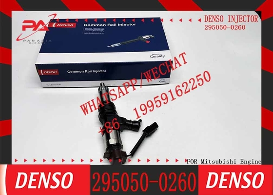 High Quality common rail fuel injector 295050-0260 for MITSUBISHI 6M60 EURO 5 ME306476 295050-0260 Fuso 6M60-9AT EURO 5