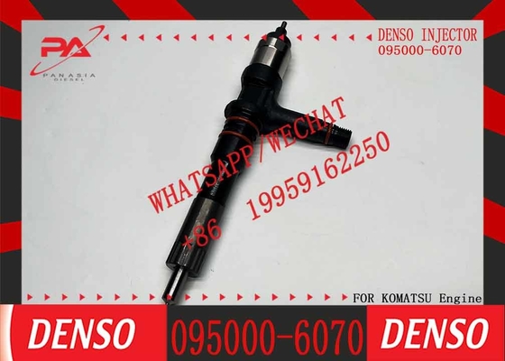 Excavator Diesel Engine Repair Parts 095000-6070 Injector 6251-11-3100 SAA6D125E Engine Fuel Injector PC400-8 PC450-8