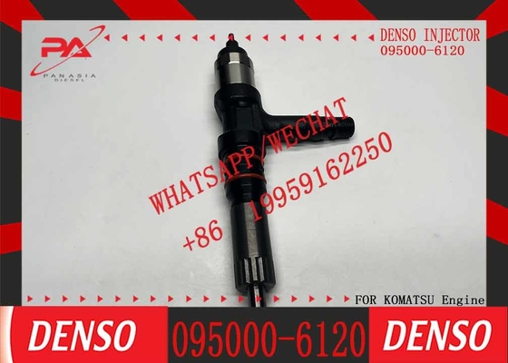 Fuel Injector 095000-6120 9709500-612 6261-11-3200 6261-11-3100 for Komatsu Excavator WA500-6 4507 PC600 PC650-8 PC800-8