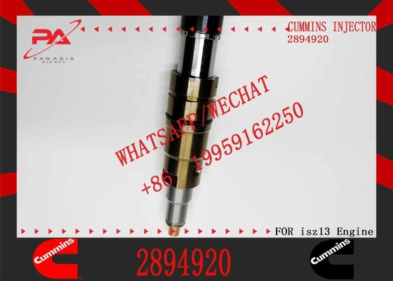 Factory Supply Common Rail Diesel Injector 2894920 Auto Engine Part 2894920 2897320