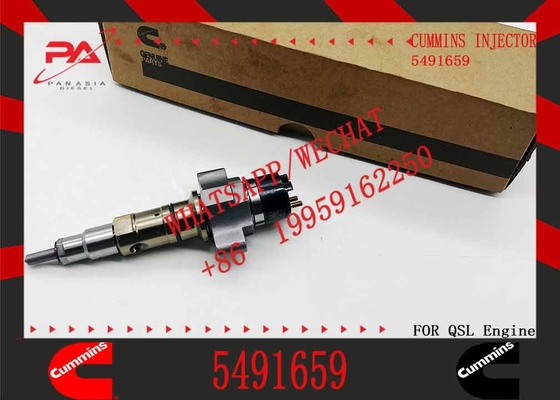Common rail injector fuel injecto 5491659 4327072 4359204 4307414 for QSL Excavator QSL9.3 ISCE Engine 6L