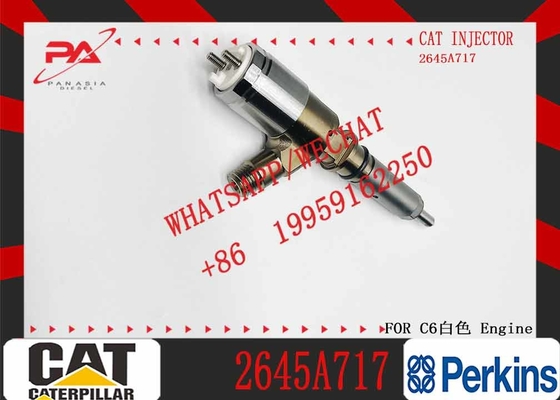 Cat 320d Diesel Inyector Common Rail Fuel Injector 3172300 317-2300 2645A717 for CATERPILLAR C6.4 C6.6 Excavator