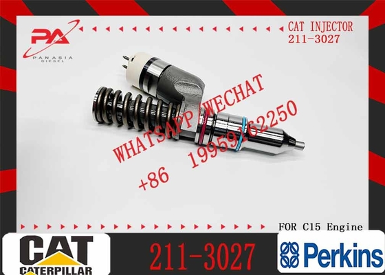 Used Common Rail Injector 211-3027 for C15 C18 Excavator for C27 C32 3406E 295-9085 6 Months Warranty