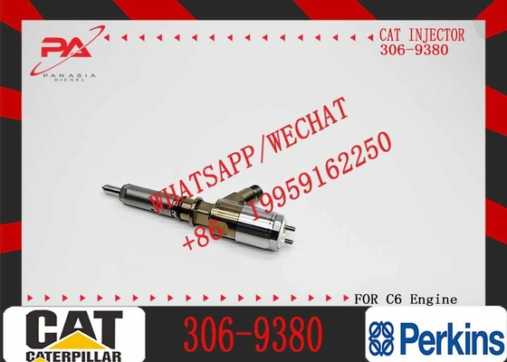 Excavator spare parts 10R-7672 306-9380 engine C6.6 E320D Fuel Injector 10R7672 3069380 For Caterpillar