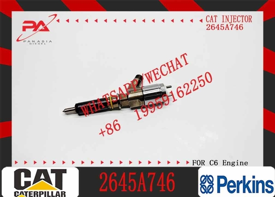Common rail fuel injector C6.6 Diesel machinery engine parts 2645A746 fuel injector assy for CAT excavator engine