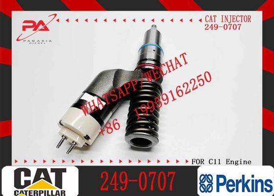 Excavator Parts C11 Engine Injector 249-0707 249-0708 253-1459 fuel injector For Excavator