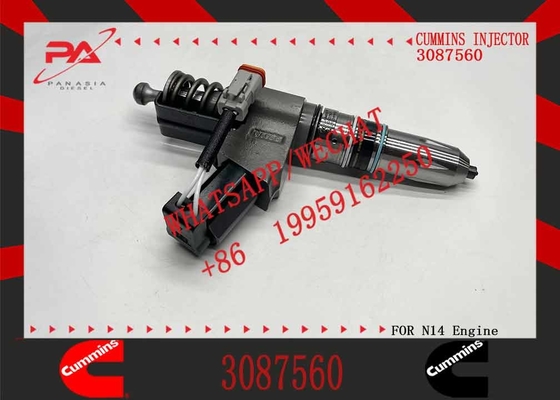 QSN14 Diesel Spare Parts Excavator Fuel Injector Diesel Machinery Engine Parts 3087560 For CUMMINS QSN14 Engine