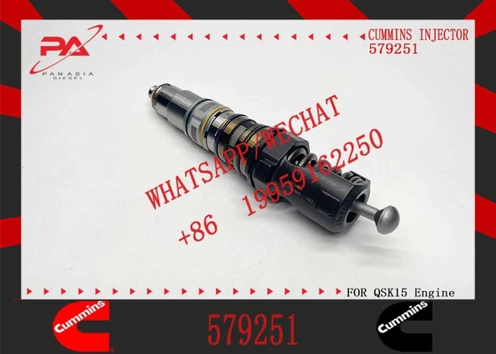 Construction Machinery PartsFuel Injector For QSKX15 Diesel 4954434 579251 1846350 579261 For CUMMINS Diesel Engine