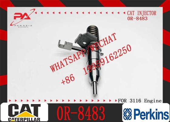 High Quality Common Rail Injector 127-8209 0R-8483 0R-8633 Diesel Fuel Injector 0R8483 0R8633 For CAT 3114 3116