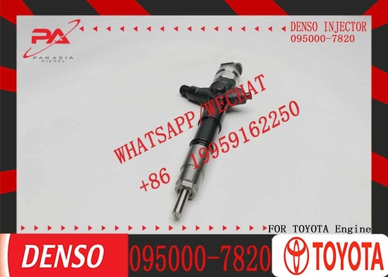 Common Rail Inyectores Diesel auto engine systems Fuel Diesel Injector 23670-39265 095000-7820 For Toyota 1KD-FTV