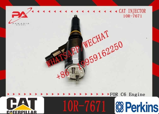 Diesel Engine Injectors C6.6 Fuel Injector 10R-7671 320-0677 For Perkins Engine Injector 2645A746