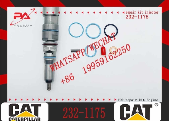Excavator Engine parts Fule Injetor 169-7408 174-7527 222-5967 20R-0760 232-1175 173-9272 for 3412E 3408 Fuel Injector