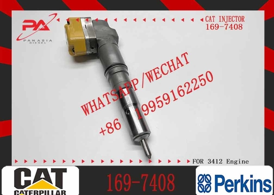 Excavator Engine Parts Fule Injetor 169-7408 174-7527 222-5967 20R-0760 232-1175 173-9272 for 3412E 3408 Fuel Injector