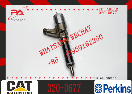 OTTO Excavator Parts Genuine CAT 320D E320DL C6.6 C4.4 Engine Injector Fuel Injector 320-0677 for CAT