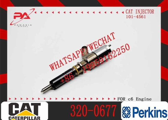 Excavator Parts Genuine CAT 320D E320DL C6.6 C4.4 Engine Injector Fuel Injector 320-0677 for CAT