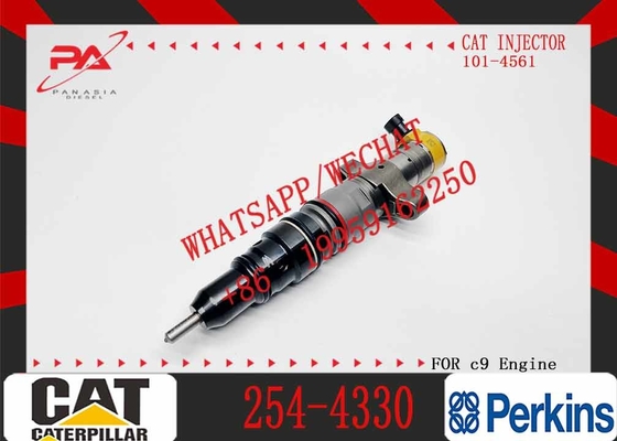 Factory Price High Quality Diesel Engine Parts Common Rail Fuel Injector 254-4330 for CAT C9 330D 340D 336D Excavator