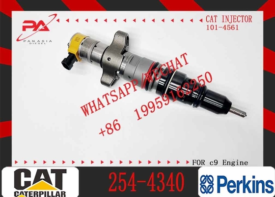 Factory Price High Quality Diesel Engine Parts Common Rail Fuel Injector 254-4340 for CAT C9 330D 340D 336D Excavator